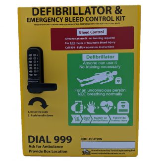 Defibrillator and Bleed Control Combined Cabinet