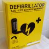 AWC001 Yellow Defibrillator Cabinet