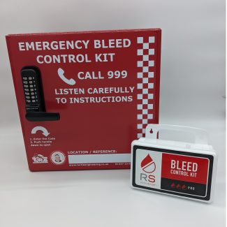 Emergency Bleed Control Cabinet and RapidStop Bleed Control Kit