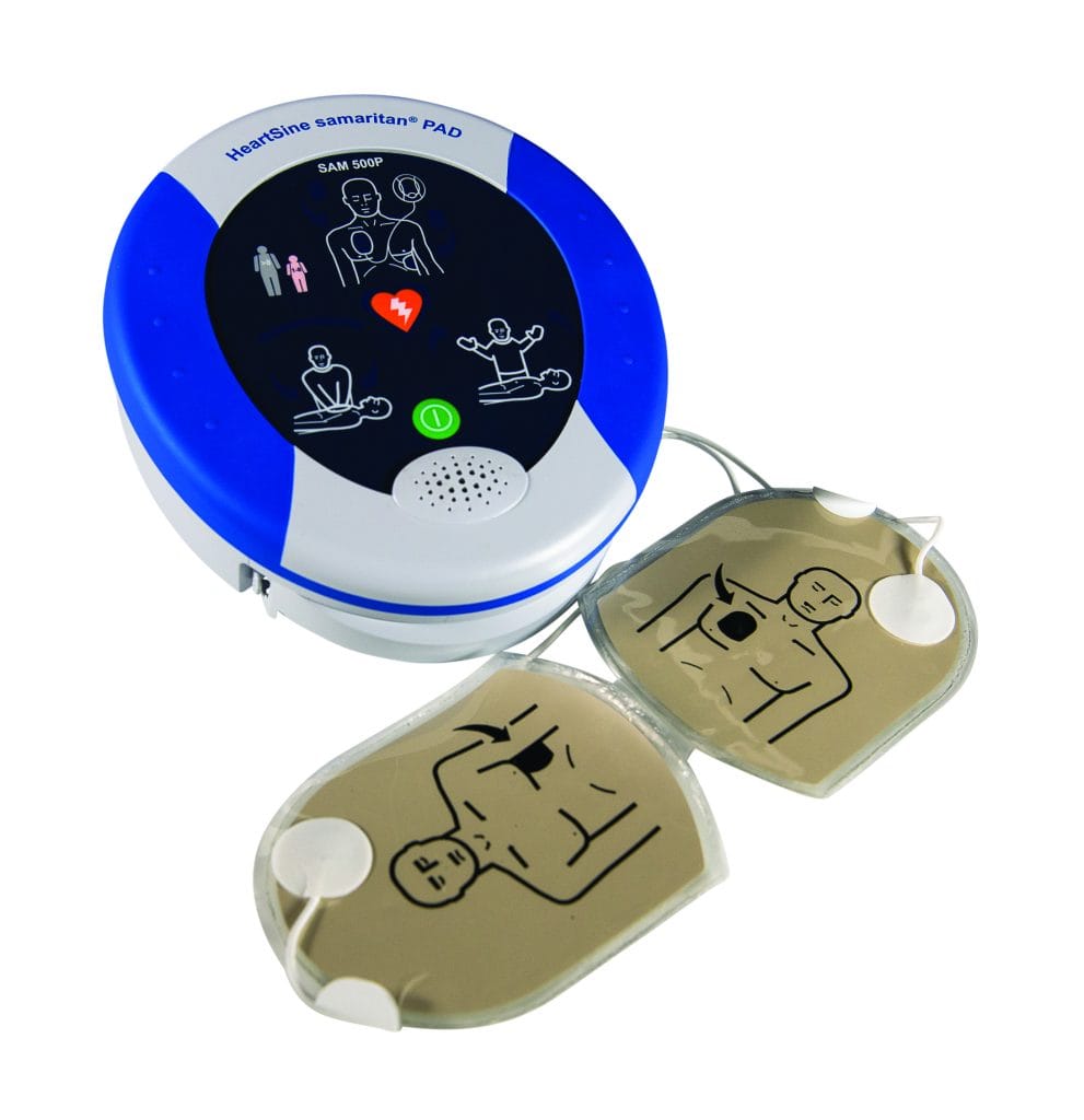 HeartSine Samaritan 500P Semi Automatic Defibrillator With CPR Advisor ...