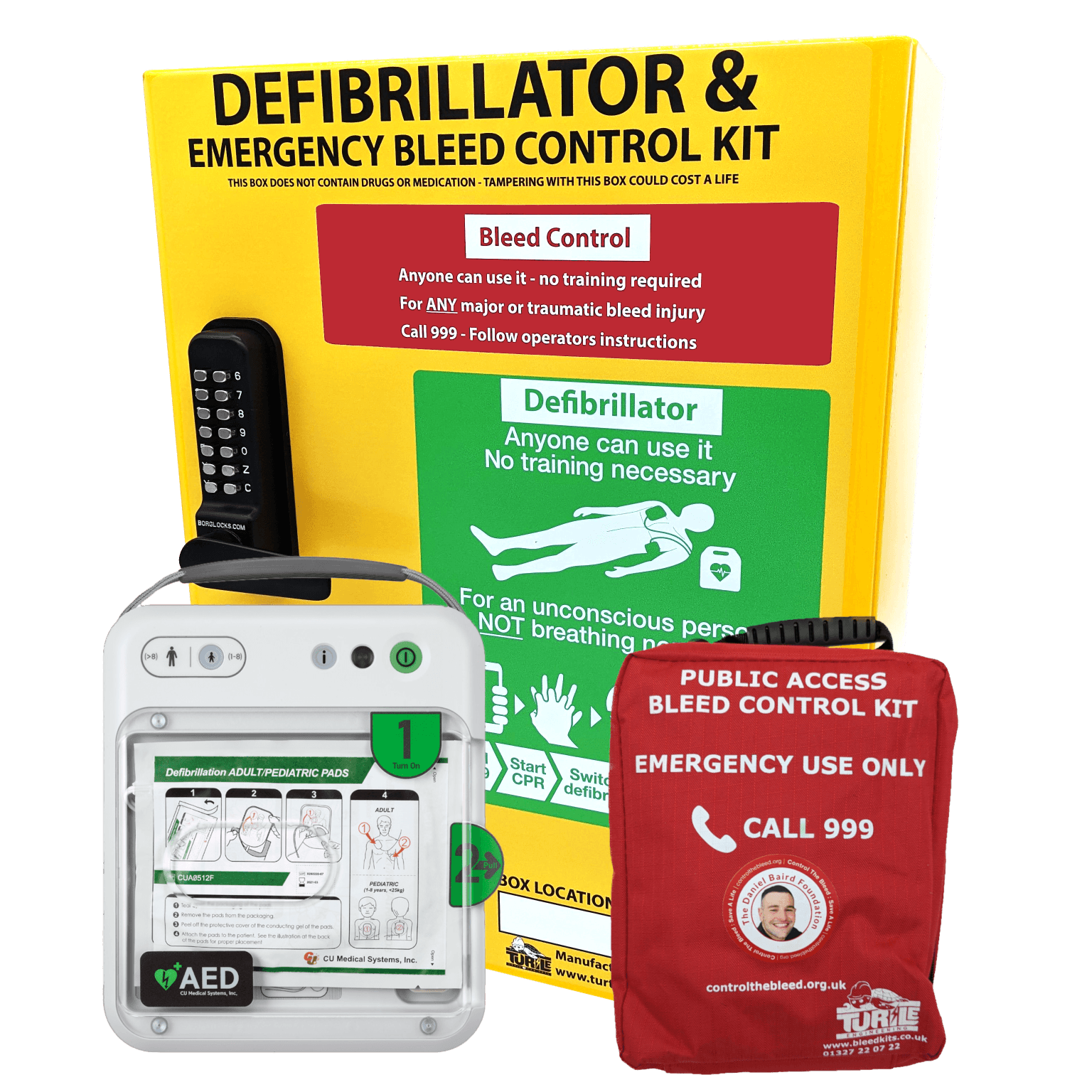 Defibrillator Cabinet – Outdoor, Locked, Heated, Medium Sized & IPAD ...