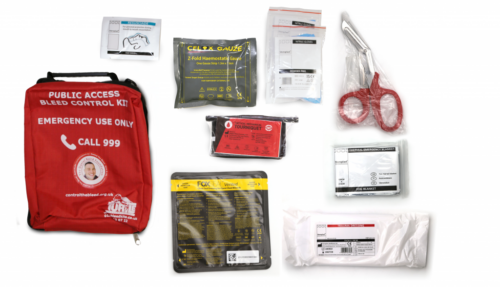 Contents of Daniel Baird bleed control kit